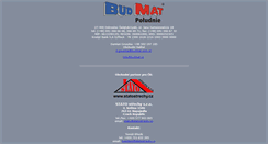 Desktop Screenshot of budmat.cz